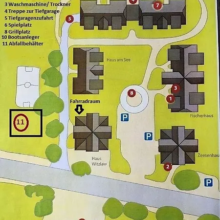 Im Zeesenhaus Im 1 Og Mit Balkon 公寓